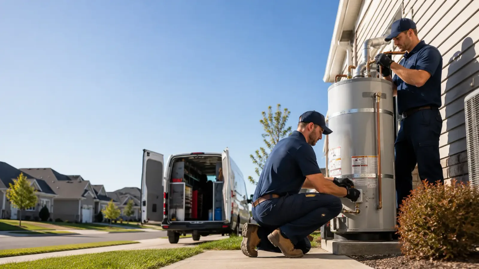 Water Heater Installation in Hammondsville, OH